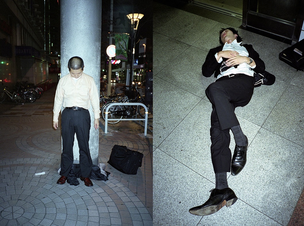 ngu tren duong Nhat Ban anh 9