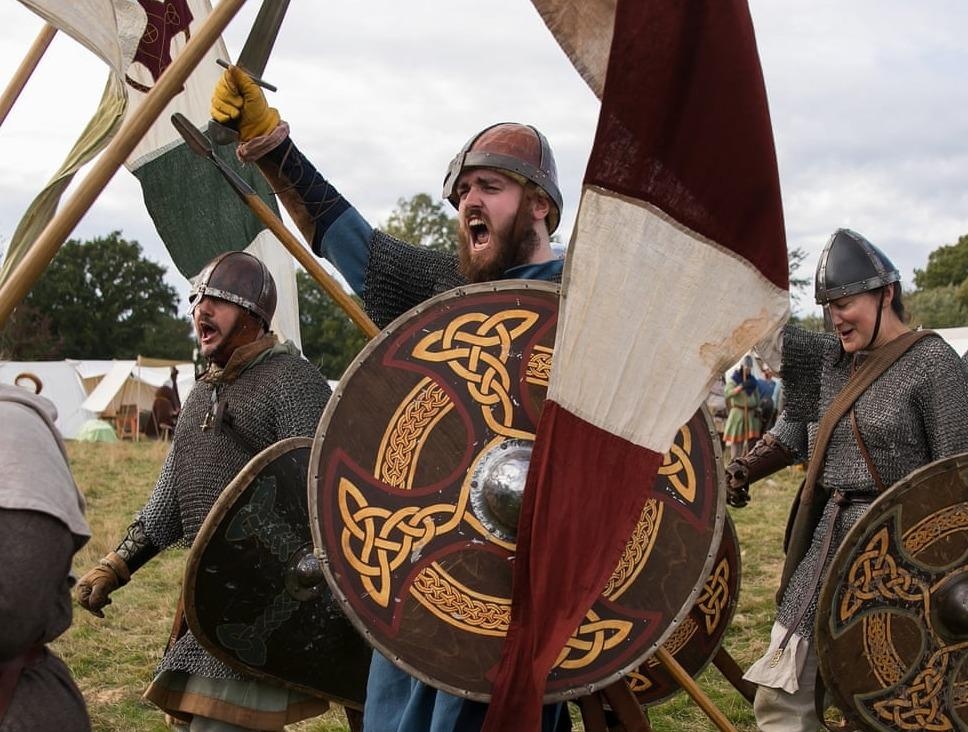 Tai hien tran chien thay doi so phan nuoc Anh 1.000 nam truoc hinh anh