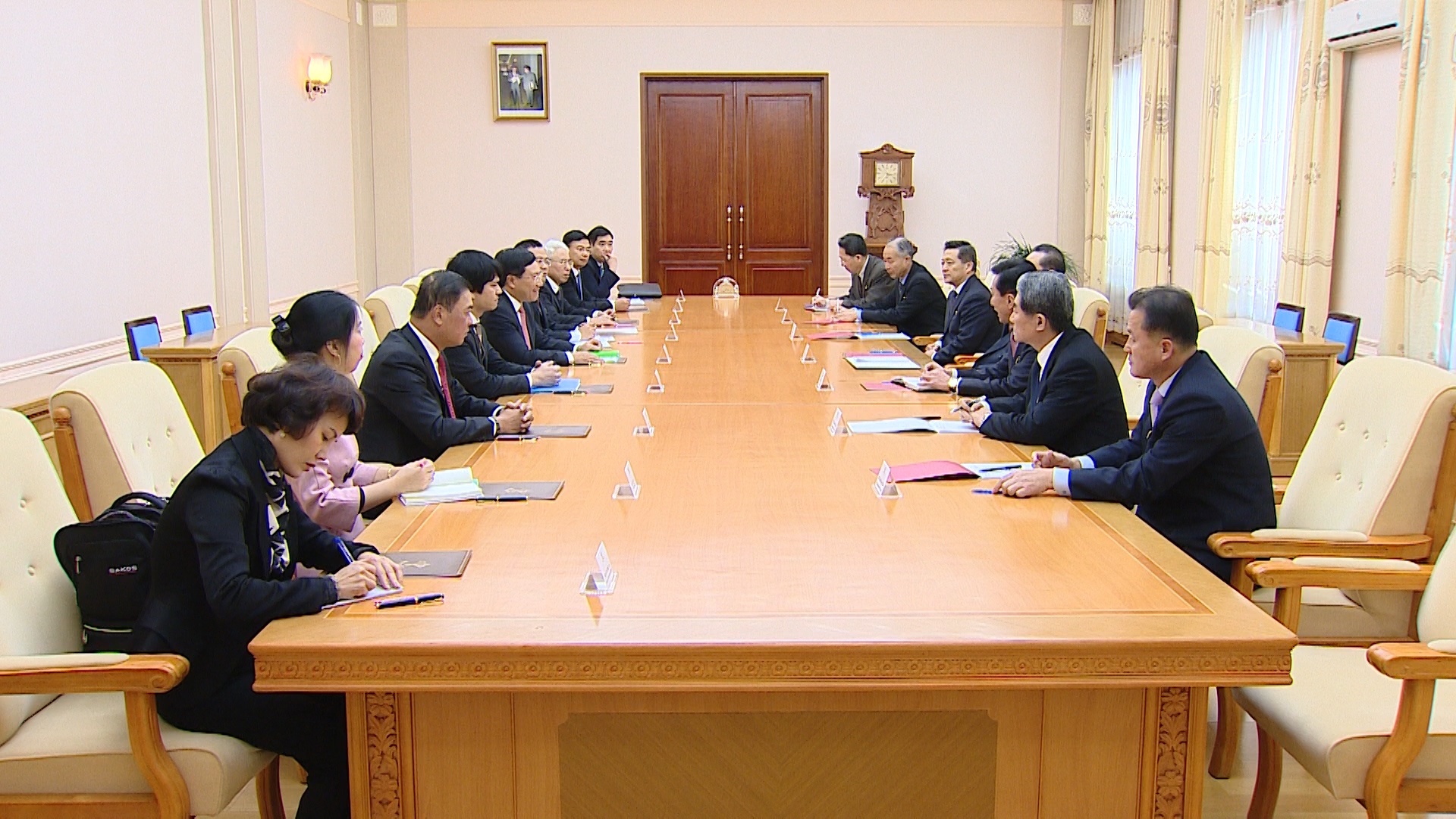 Bộ trưởng Phạm Bình Minh thăm Triều Tiên ảnh 2 Bo truong Pham Binh Minh tham Trieu Tien anh 2