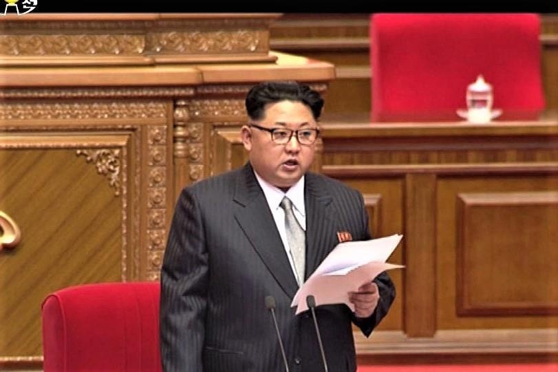 dien mung lanh dao moi cua Trieu Tien anh 1