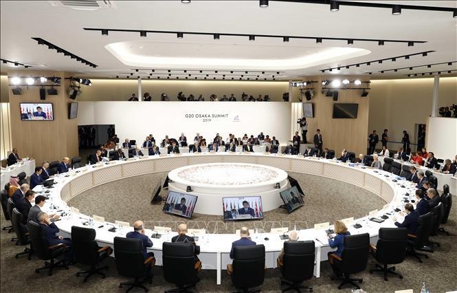 Thủ tướng Nguyễn Xuân Phúc tại G20 ảnh 2 Thu tuong Nguyen Xuan Phuc tai G20 anh 2