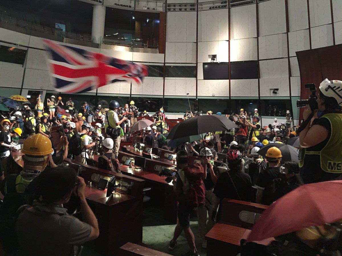 biểu tình Hong Kong ảnh 2 bieu tinh Hong Kong anh 2