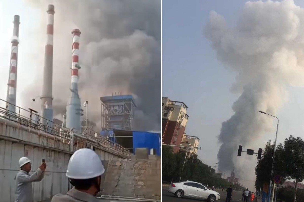 no nha may khi dot Trung Quoc anh 1