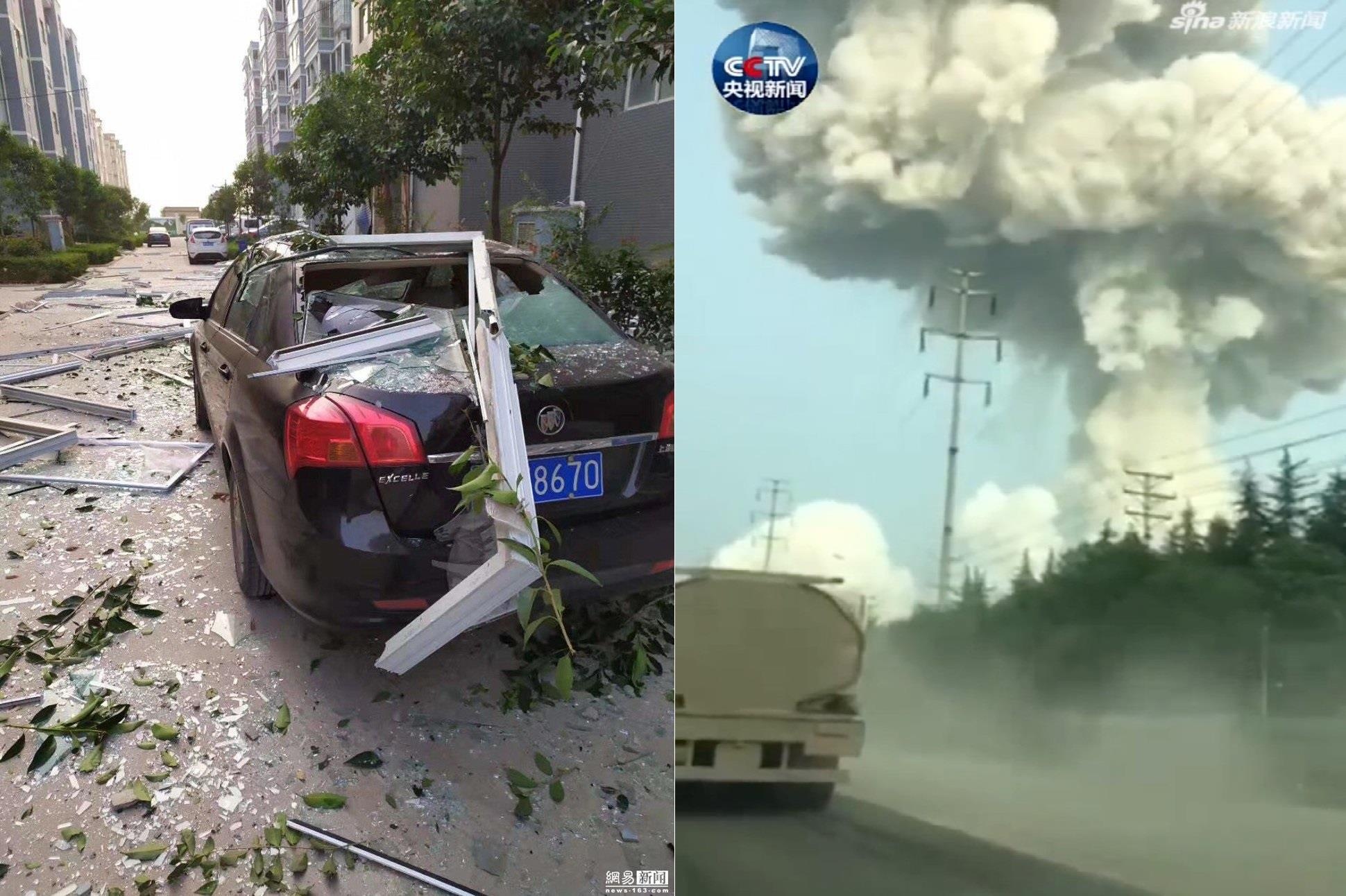 No lon tai nha may khi dot Trung Quoc, 10 nguoi chet hinh anh