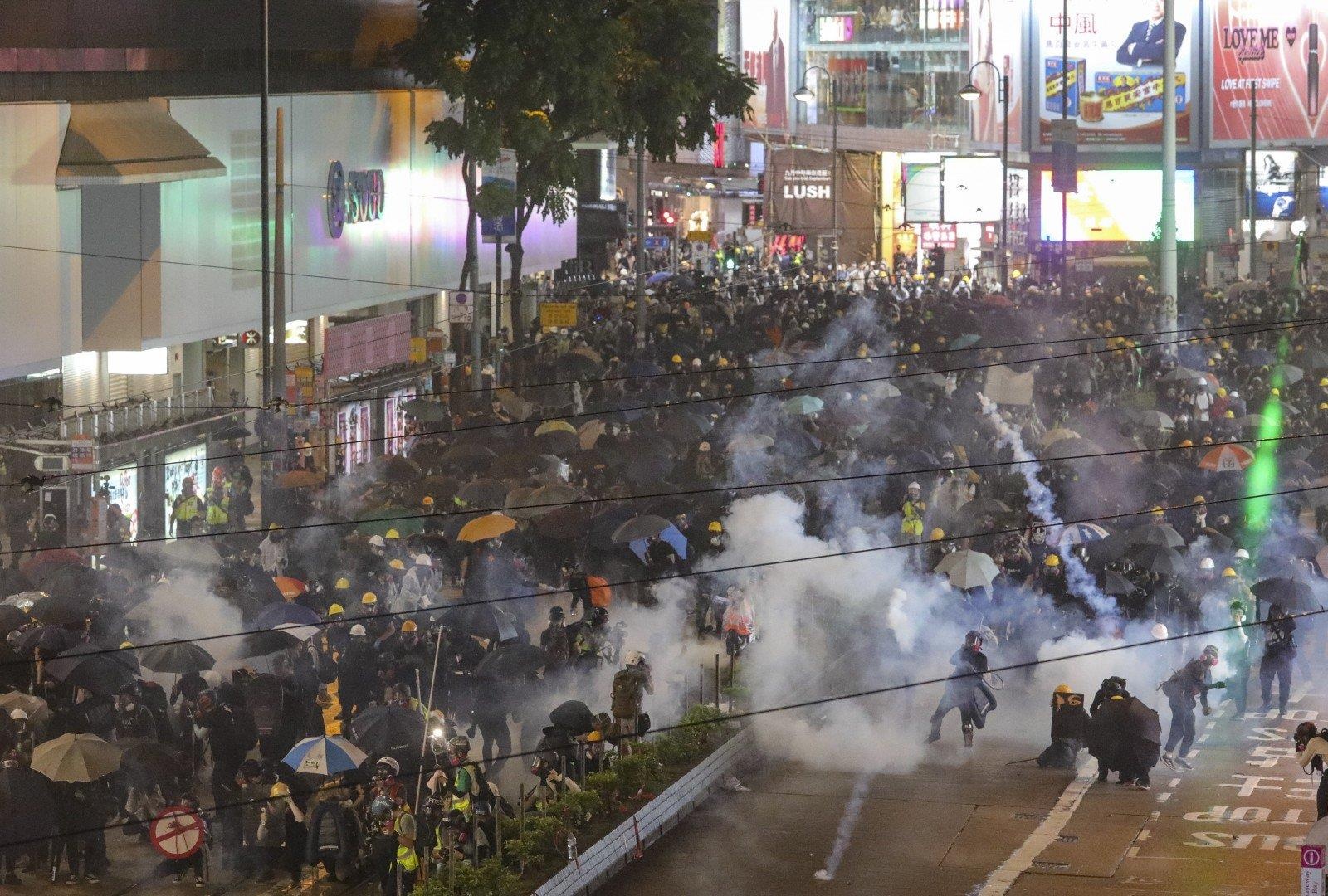 biêu tình Hong Kong ảnh 2 bieu tinh Hong Kong anh 2