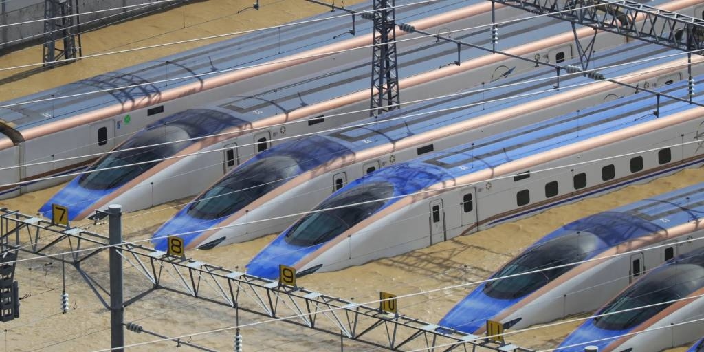 'Vet seo' Hagibis van con lai Nhat Ban mot tuan sau khi bao quet qua hinh anh