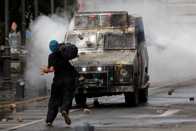 bieu tinh Chile anh 2