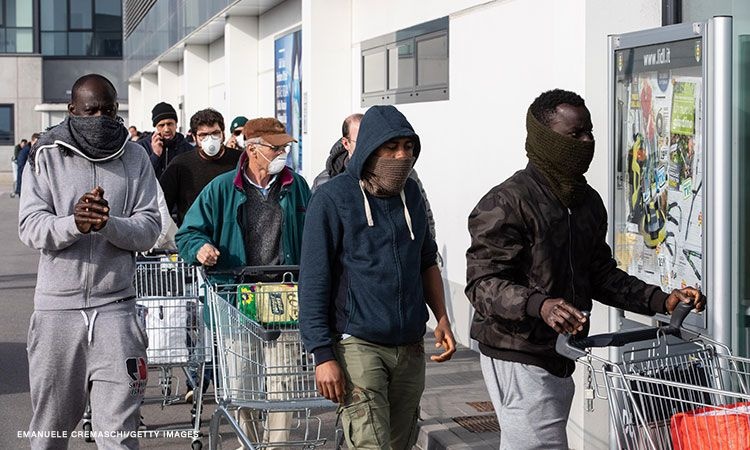 virus bung phat o Italy anh 2