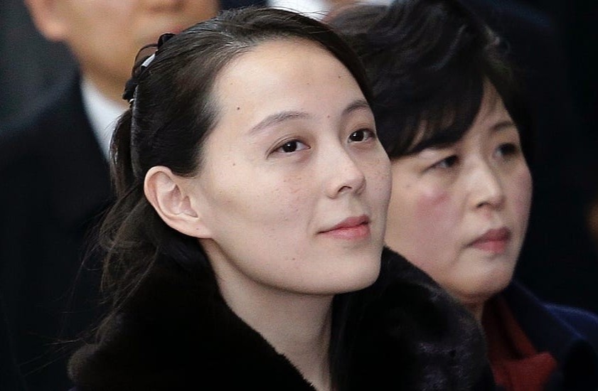 Em gai ong Kim Jong Un phan ung voi tuyen bo cua Han Quoc hinh anh