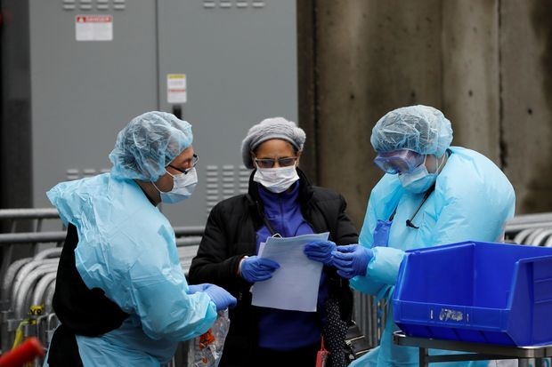 New york o dich Covid-19 anh 1