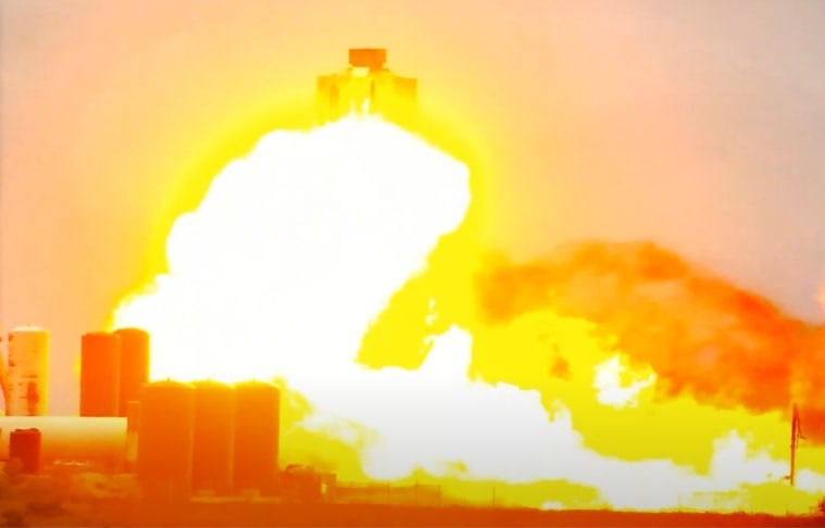 Ten lua cua SpaceX no tung khi dang thu nghiem o Boca China hinh anh