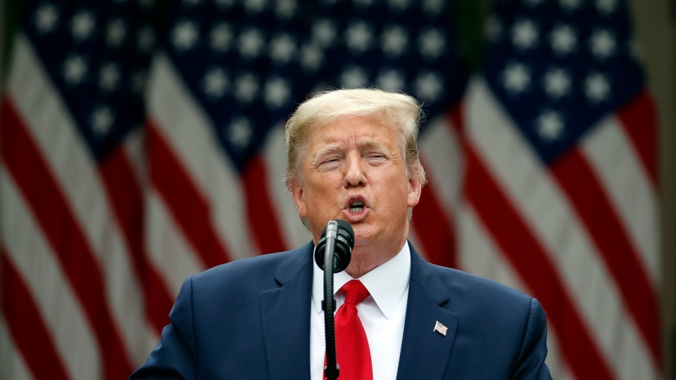 Trump cong bo hanh dong tra dua Trung Quoc anh 1