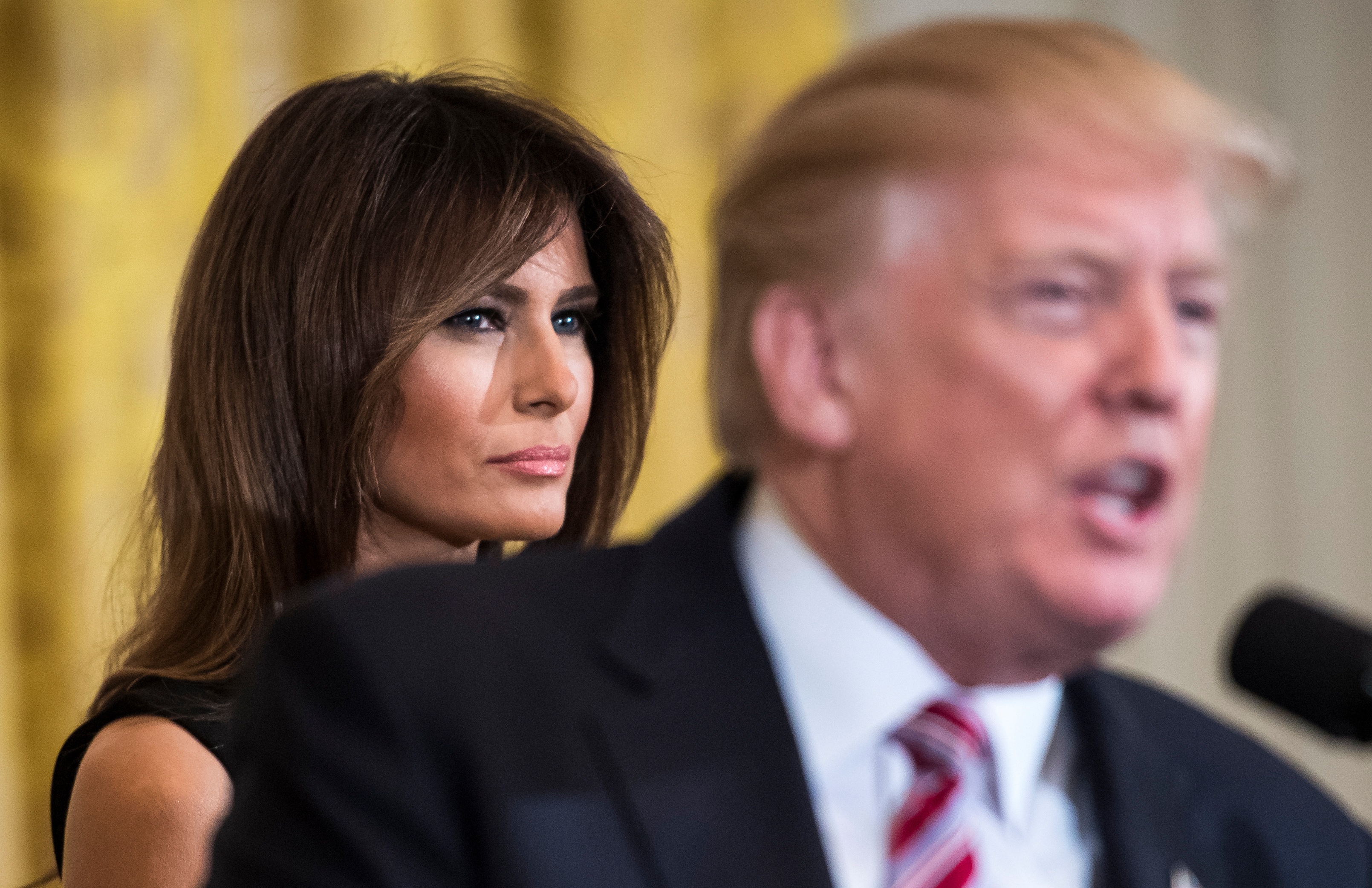 Melania dam phan lai hop dong tien hon nhan voi Trump anh 1