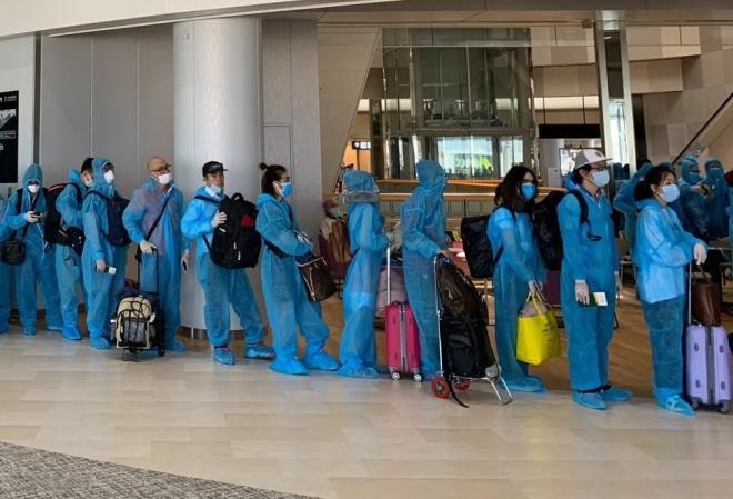 Dua hon 340 cong dan Viet Nam tu Nhat Ban ve nuoc hinh anh