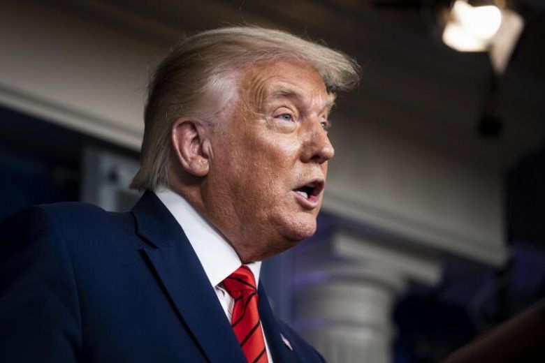 Tin tac day manh tan cong website chien dich tranh cu cua TT Trump hinh anh