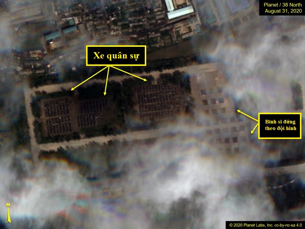 Trieu Tien dien tap duyet binh anh 1