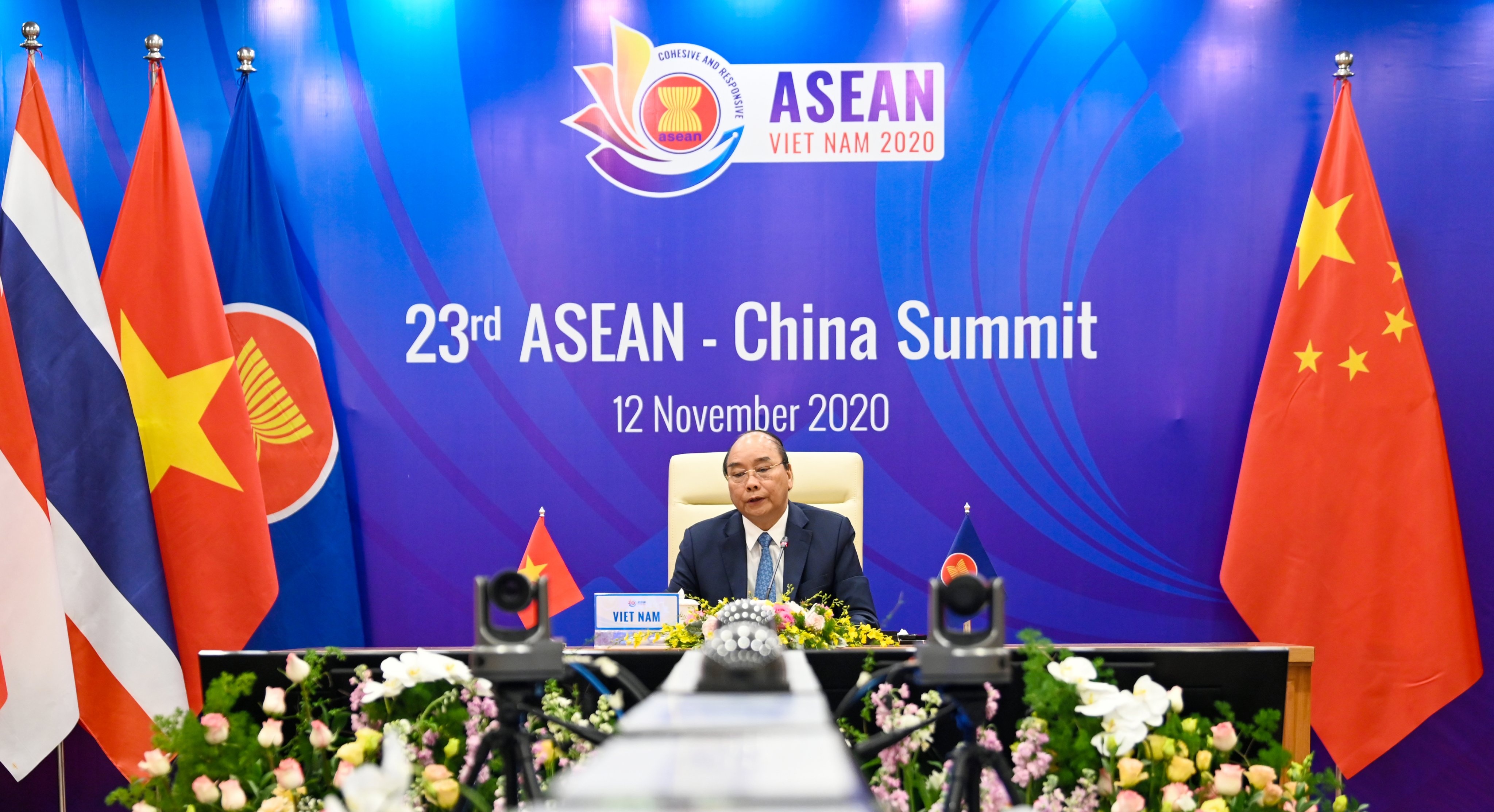 hoi nghi cap cao ASEAN - Trung Quoc anh 1