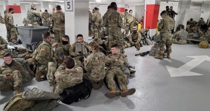 ve binh quoc gia ngu trong ham de xe anh 5