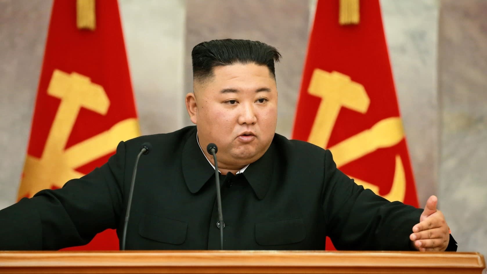 Ong Kim Jong Un noi gian voi thanh vien chinh phu Trieu Tien hinh anh