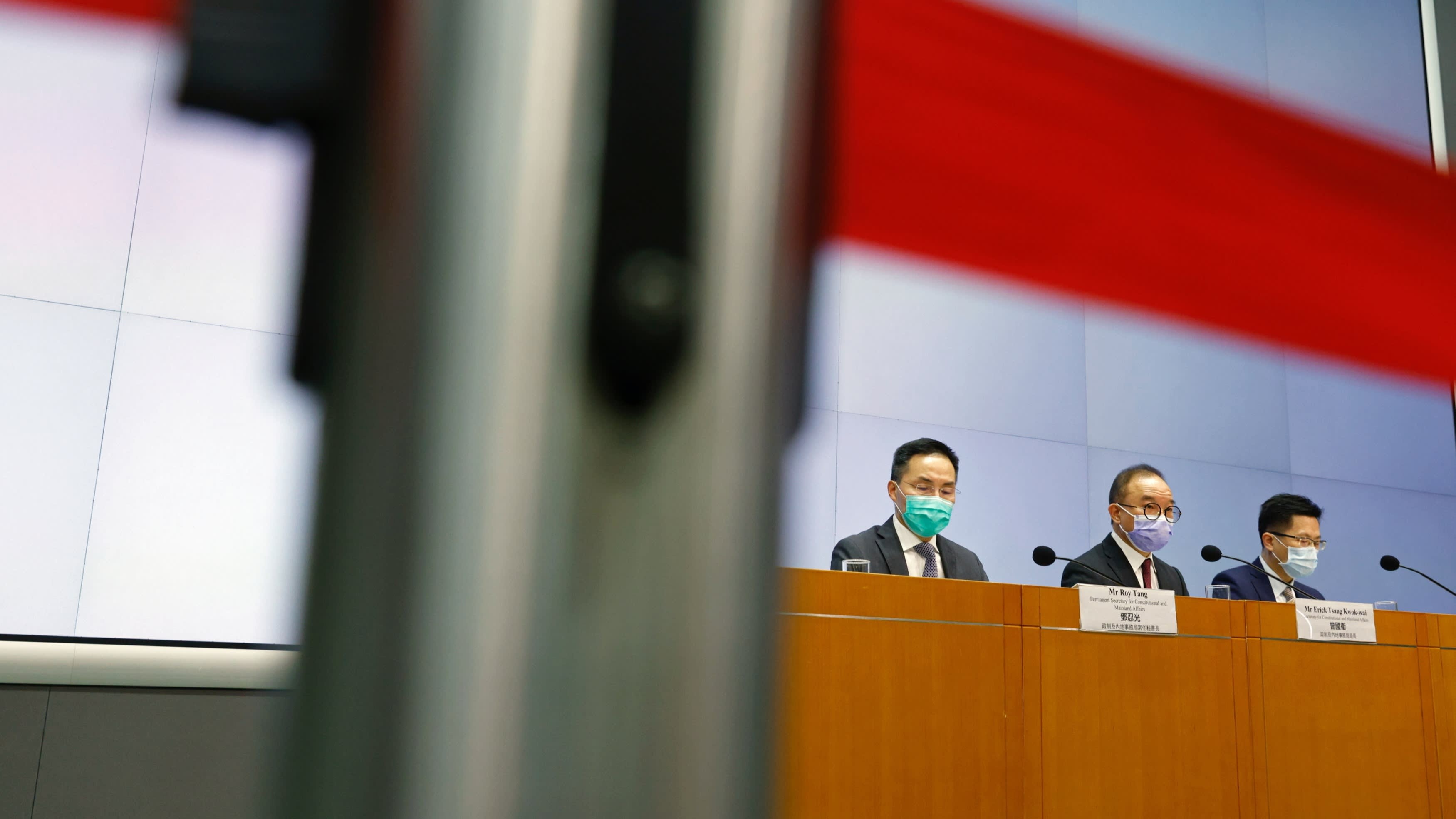 Hong Kong se doi luat de ngan phe doi lap giu chuc vu hinh anh