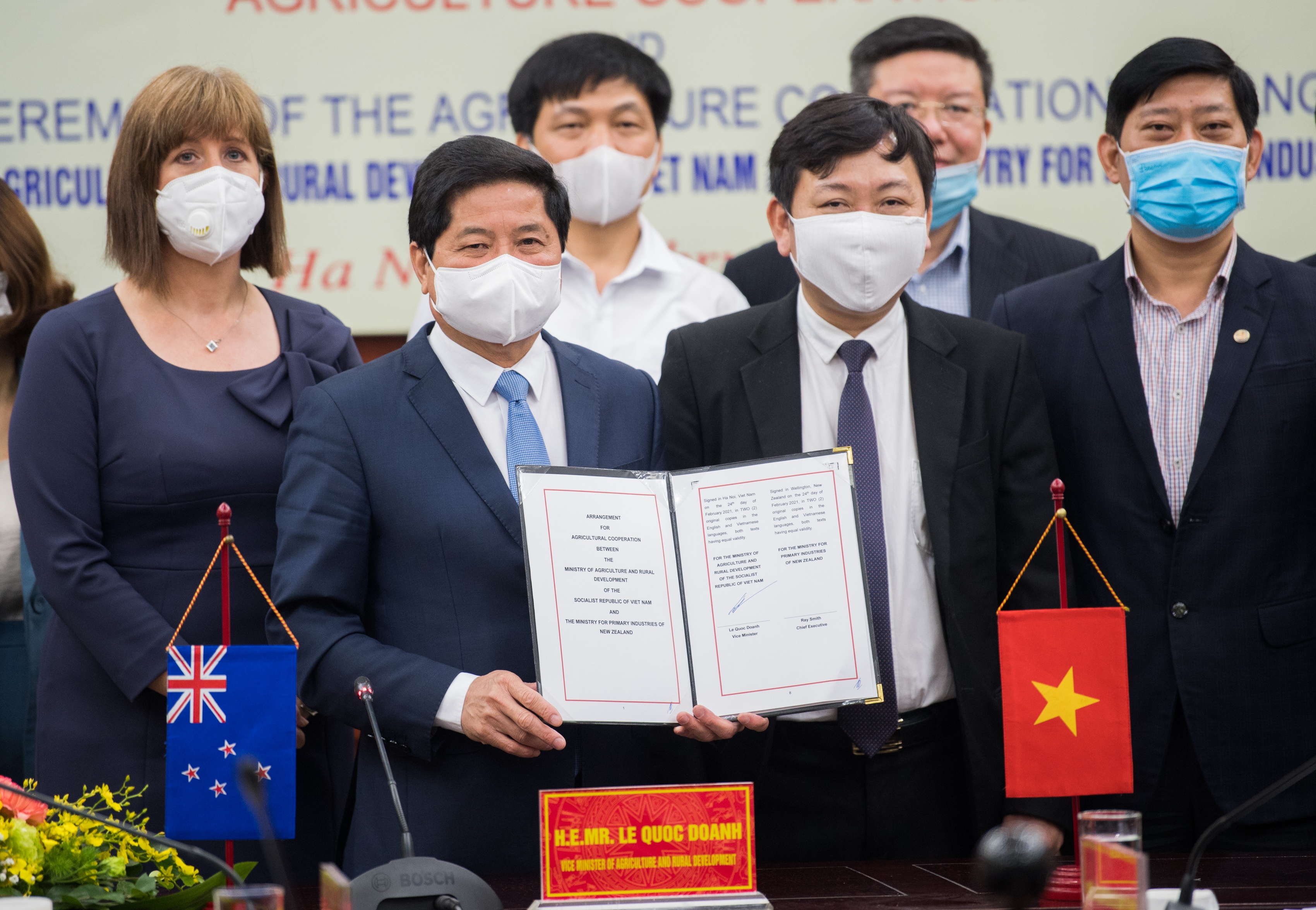 Viet Nam - New Zealand day manh hop tac nong nghiep hinh anh