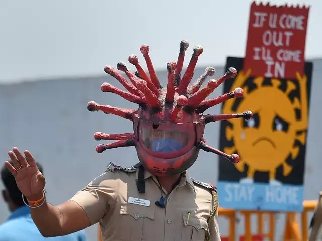 Dien bien la trong dai dich Covid-19 o An Do hinh anh