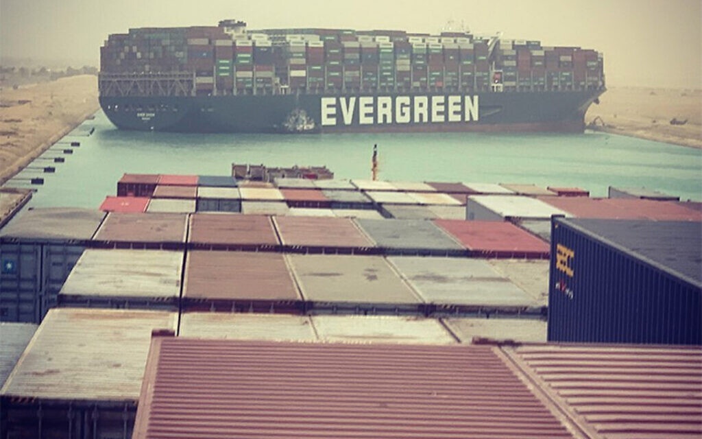 tau ever given chan kenh dao suez anh 3