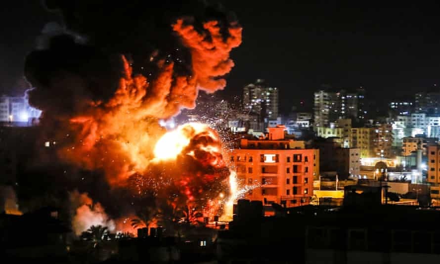 Israel 'nem mui' ten lua tu che cua Hamas hinh anh
