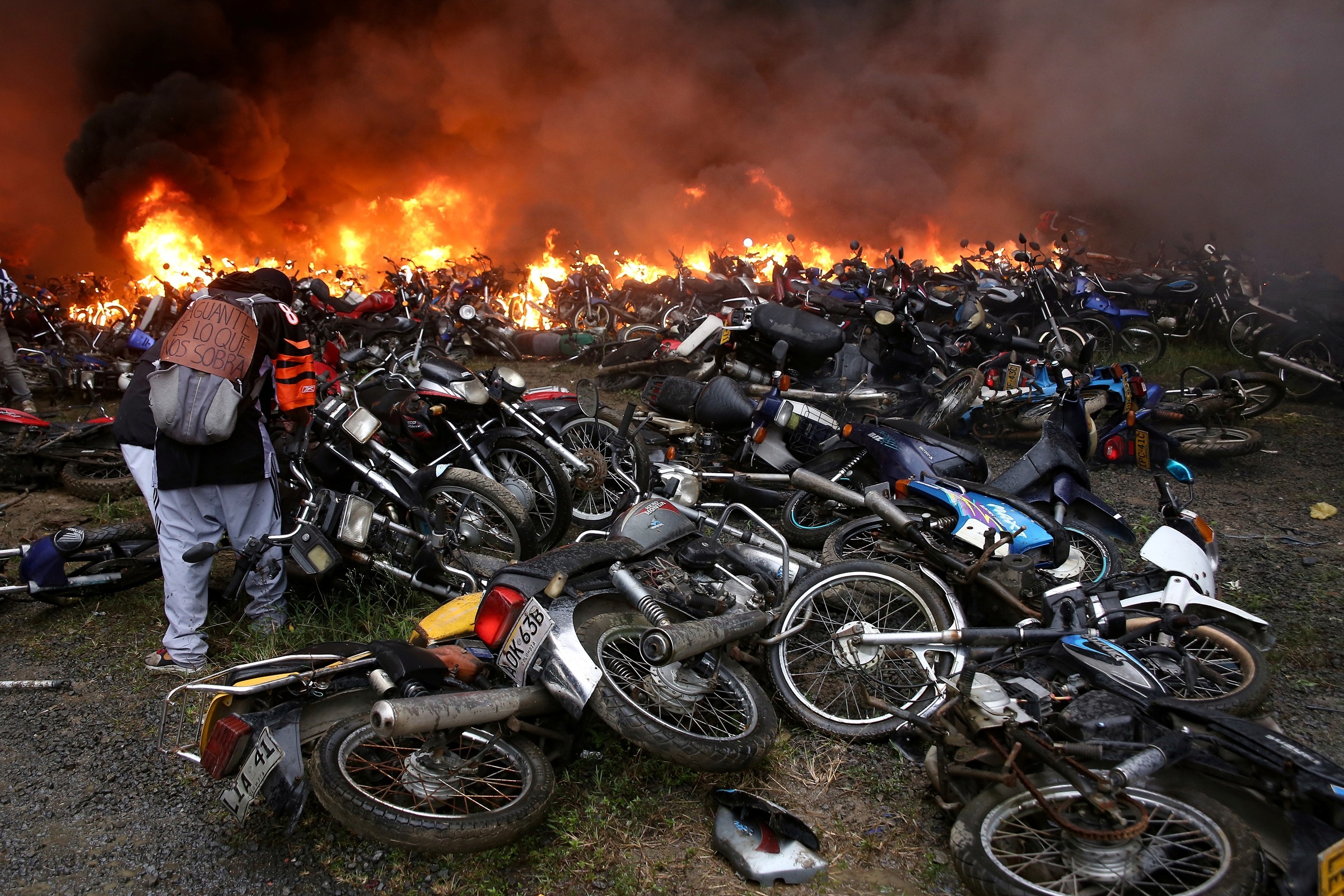 bieu tinh dot xe colombia anh 6