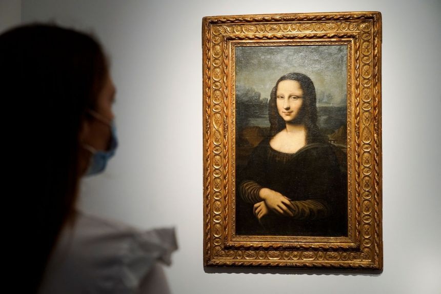 Tranh Mona Lisa 'nhai' van ban duoc gan 3,5 trieu USD hinh anh