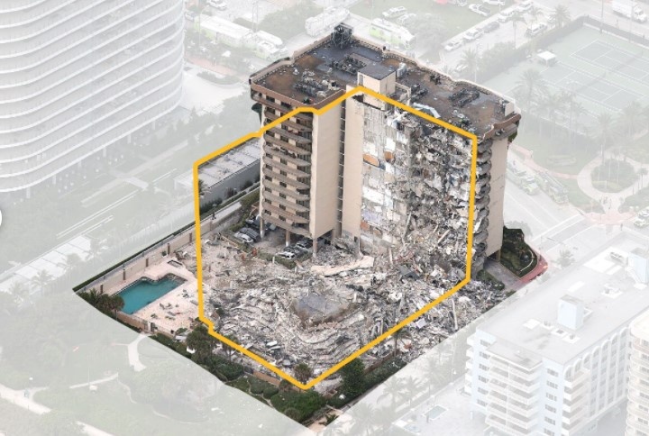 tòa nhà đổ sập ở Florida ảnh 2 toa nha do sap o Florida anh 2