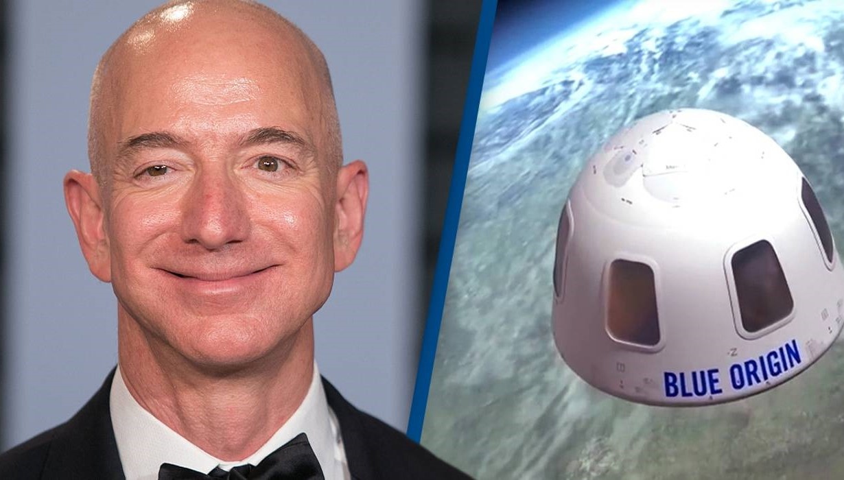 Ty phu Jeff Bezos se bay vao vu tru cung cu ba 82 tuoi hinh anh
