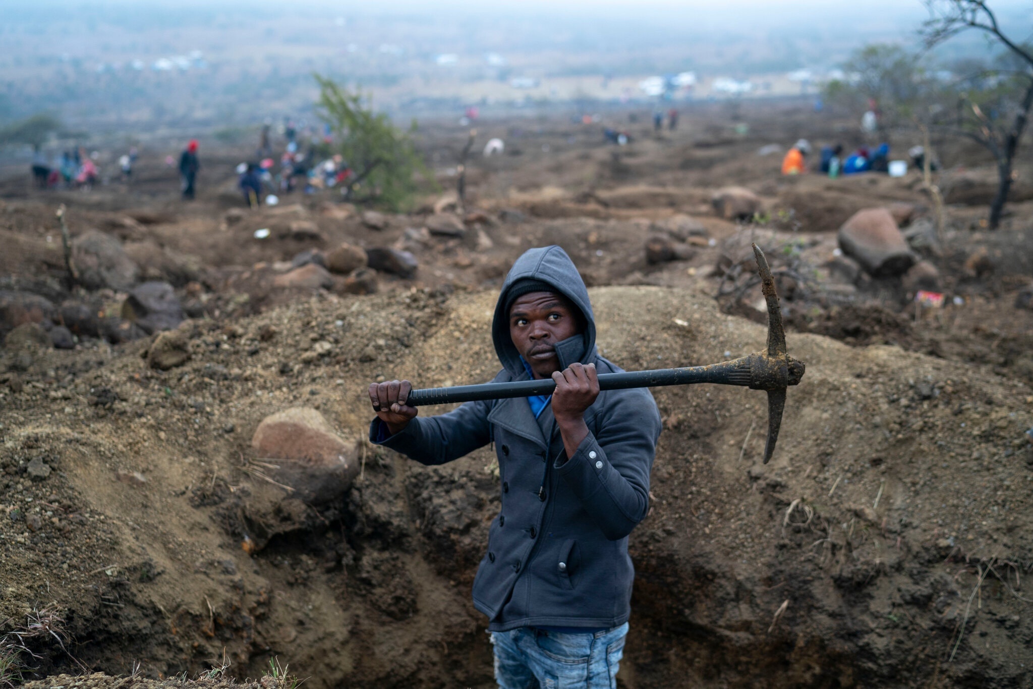 con sot kim cuong nam phi anh 1