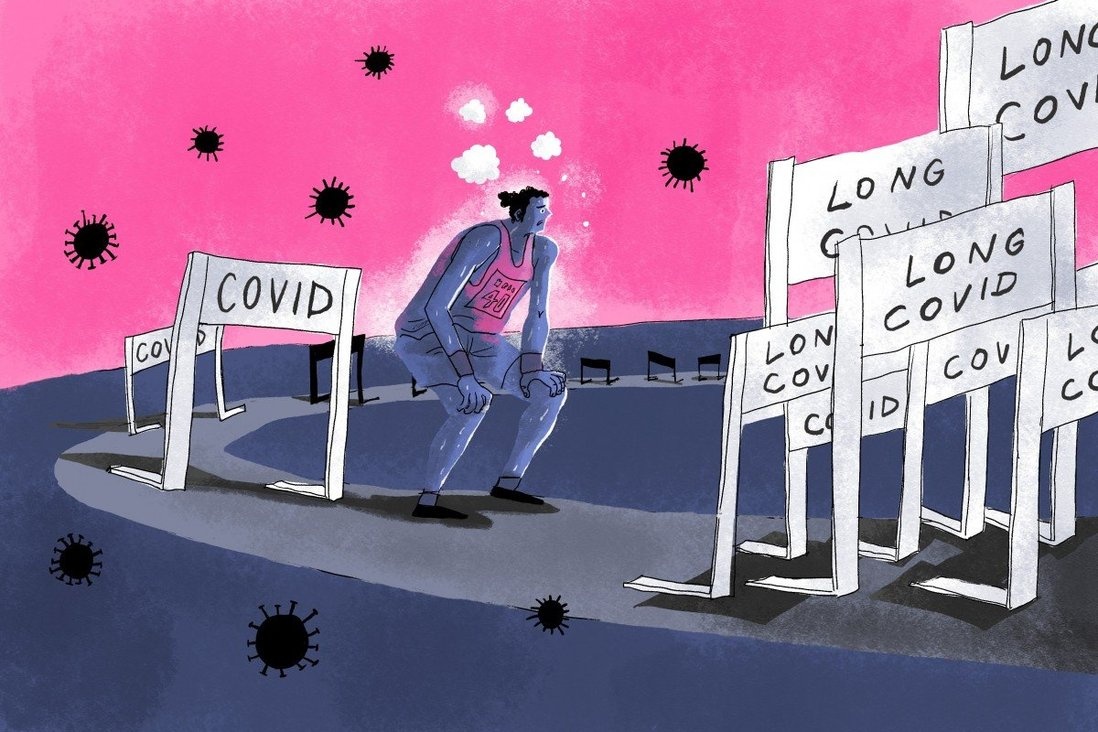 trieu chung keo dai hau covid-19 anh 1