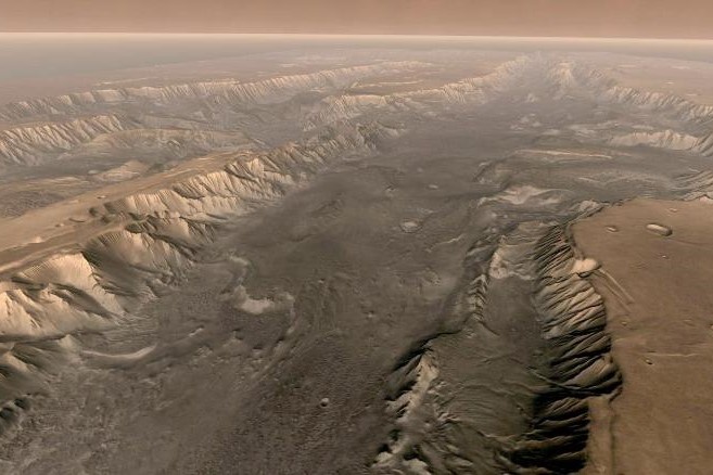 Phat hien khu vuc tich tru nuoc ngam khong lo tren Sao Hoa hinh anh