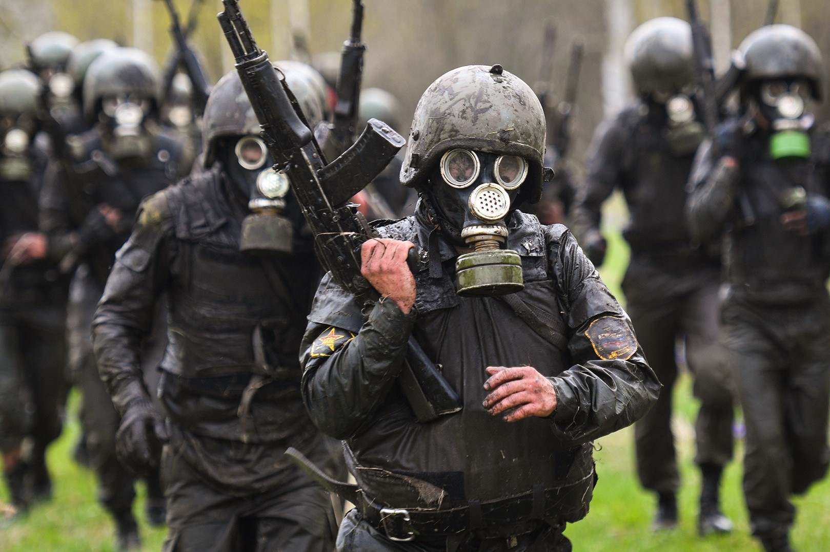 Luc luong dac nhiem tinh nhue cua Nga ap sat Ukraine hinh anh