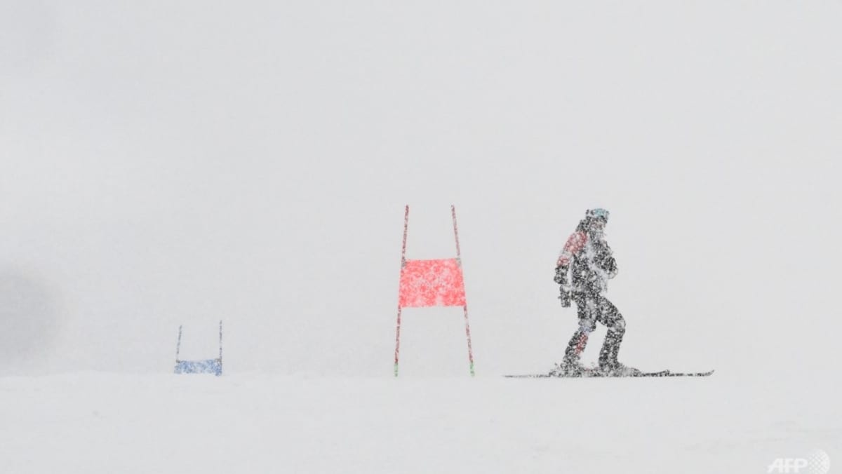 Tuyet lan dau roi tai Olympic mua dong o Bac Kinh hinh anh