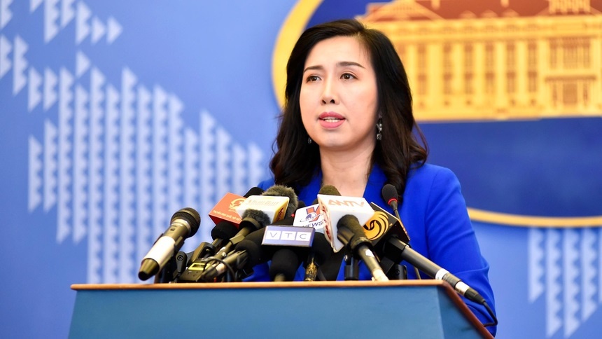 Viet Nam yeu cau Dai Loan huy bo tap tran o Ba Binh hinh anh