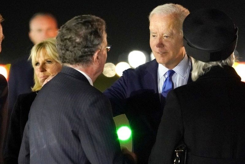 Tong thong Biden va lanh dao nhieu nuoc da den London hinh anh