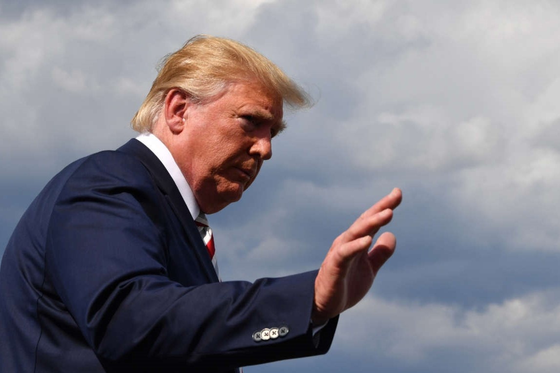 Ong Trump bi trieu tap tham van ve vu bao loan Dien Capitol hinh anh