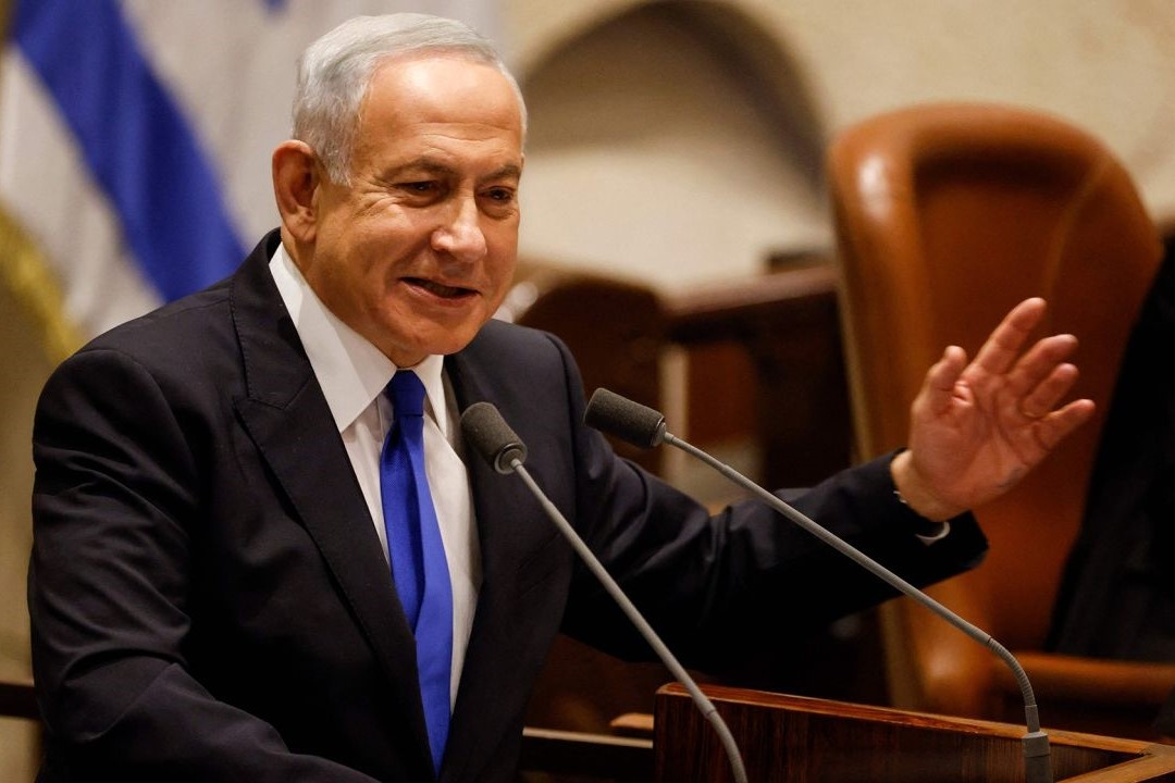 Ong Netanyahu tro lai lam thu tuong Israel hinh anh