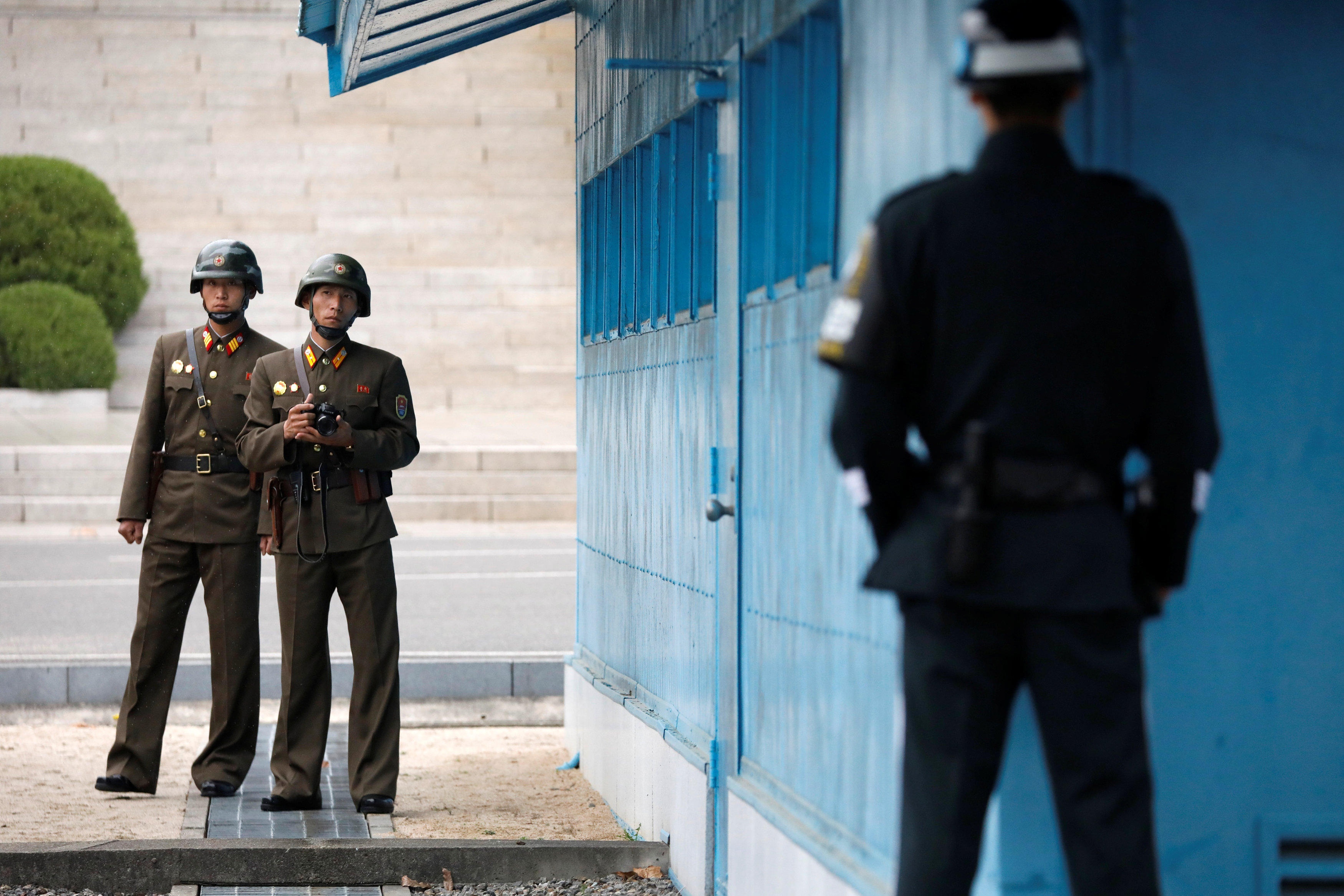 Han Quoc noi phat hien khi cau nghi cua Trieu Tien trong khong phan hinh anh