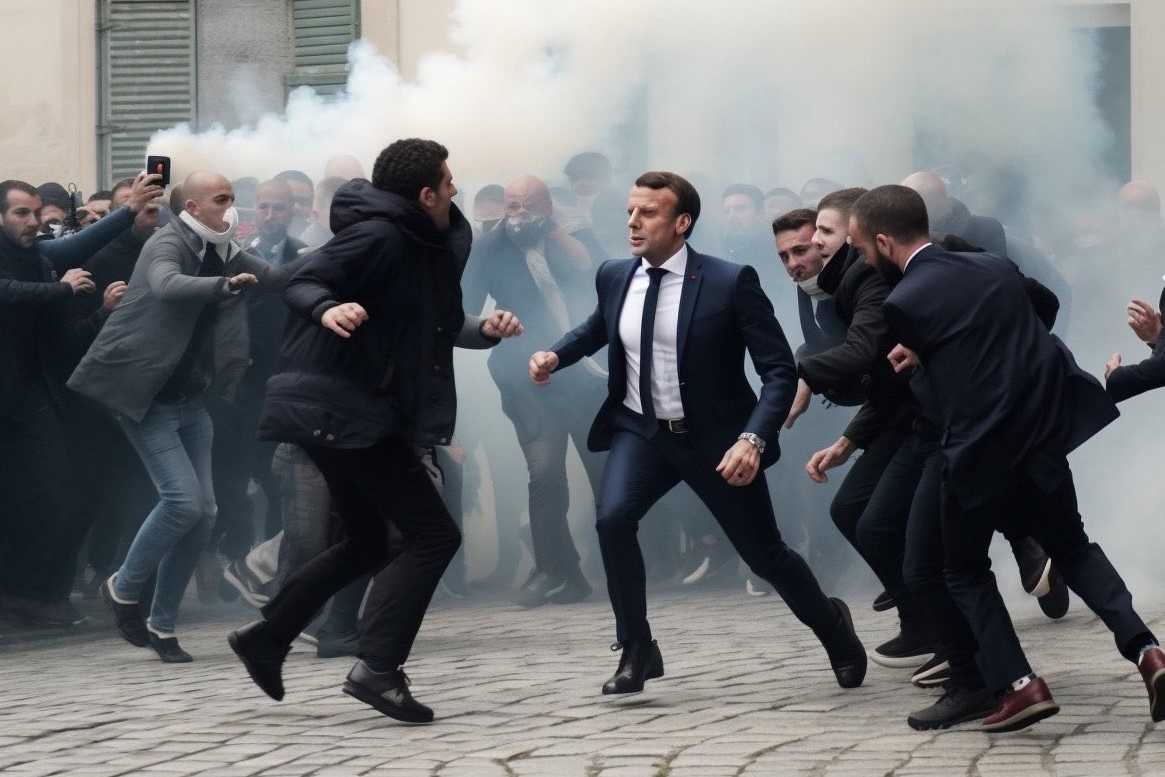 deepfake macron anh 1