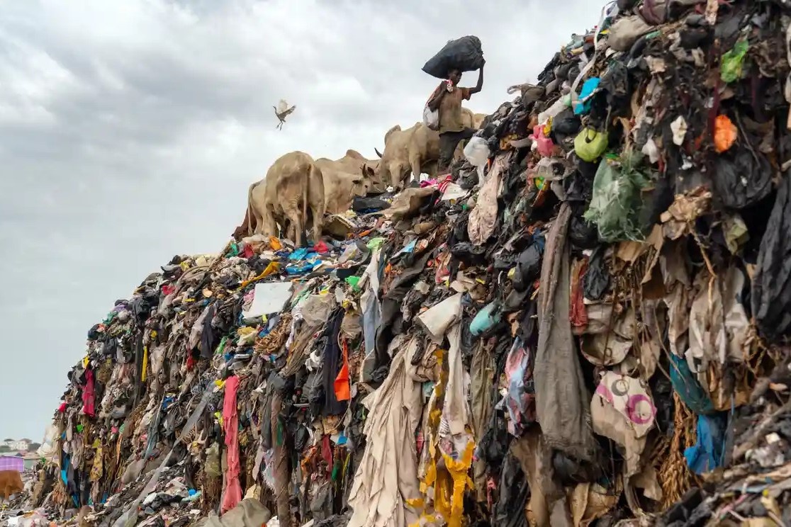 Noi kho tot cung o cuoi vong doi cua thoi trang nhanh hinh anh