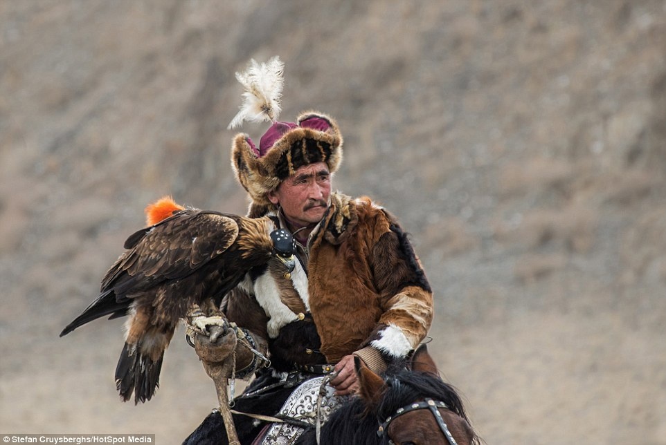 Quan hệ giữa đại bàng và thợ săn thường kéo dài 6 - 8 năm.