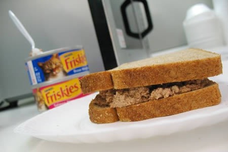 Kiểm tra chất lượng thức ăn cho mèo: Jon Hanson, người Anh, cho rằng đây là công việc tồi tệ nhất trong cuộc đời anh. Công việc của anh gồm 3 bước. Bước 1: Úp mặt vào một hộp đầy thức ăn mèo và ngửi, để đảm bảo thức ăn còn mới. Bước 2: Xục tay vào hộp ngập tới khuỷu để tìm và lấy xương ra. Bước 3: Xúc thức ăn mèo trải ra một mặt phẳng rồi lấy các ngón tay kiểm tra phần xương còn lại. 