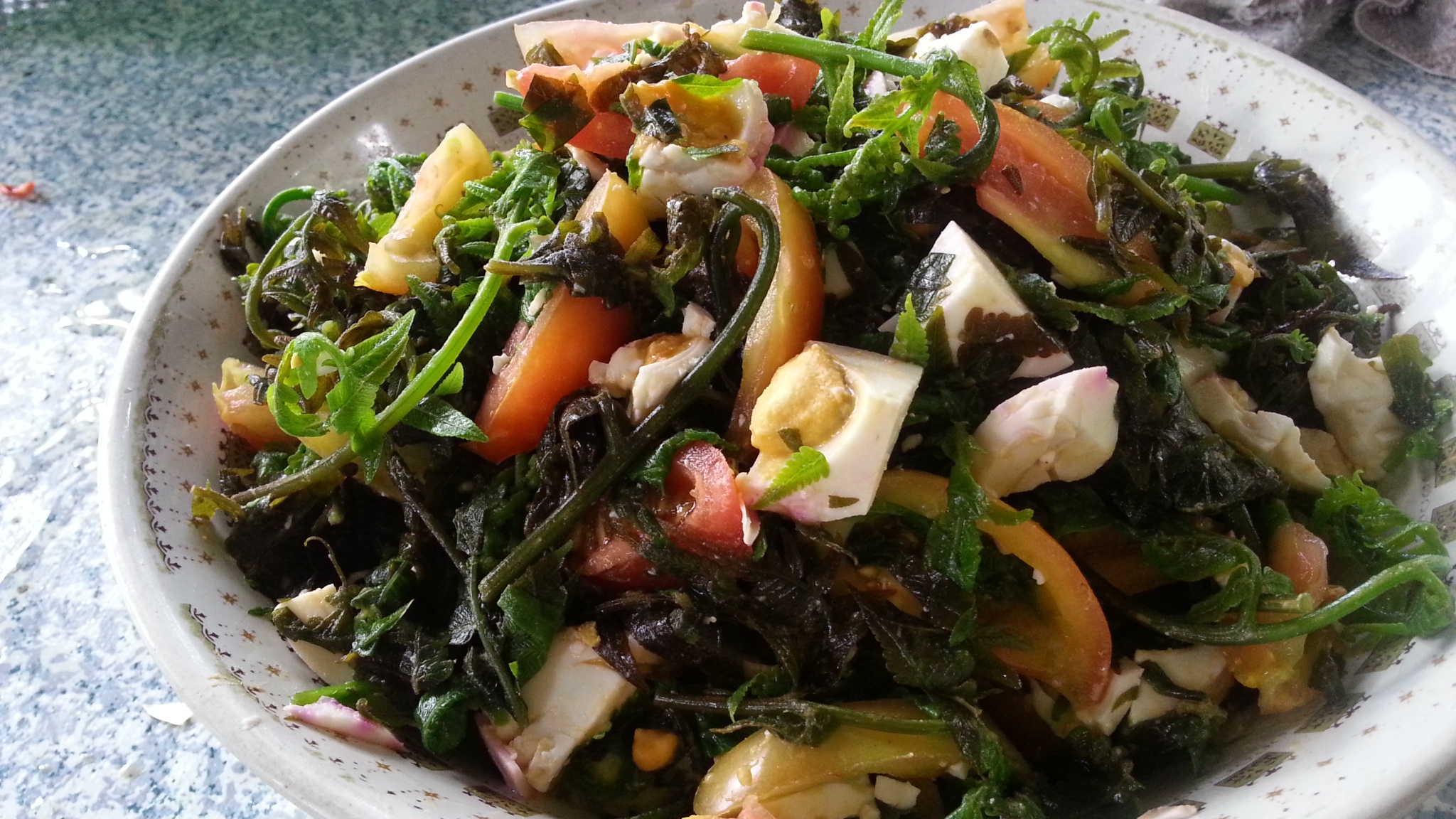 Lam salad tu rau don nhu the nao hinh anh