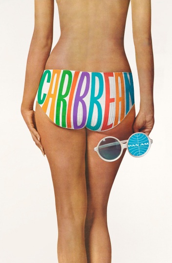 Quảng cáo táo bạo của hãng hàng không Pan American.