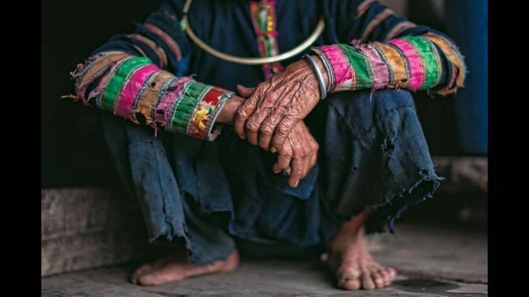 Trang phục truyền thống của dân tộc Lô Lô.