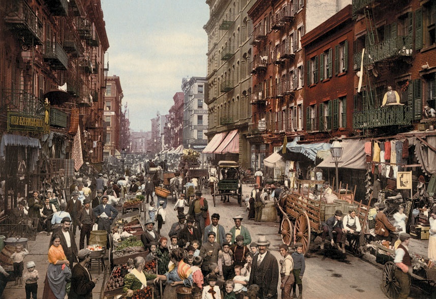 Phố Mulberry, New York.